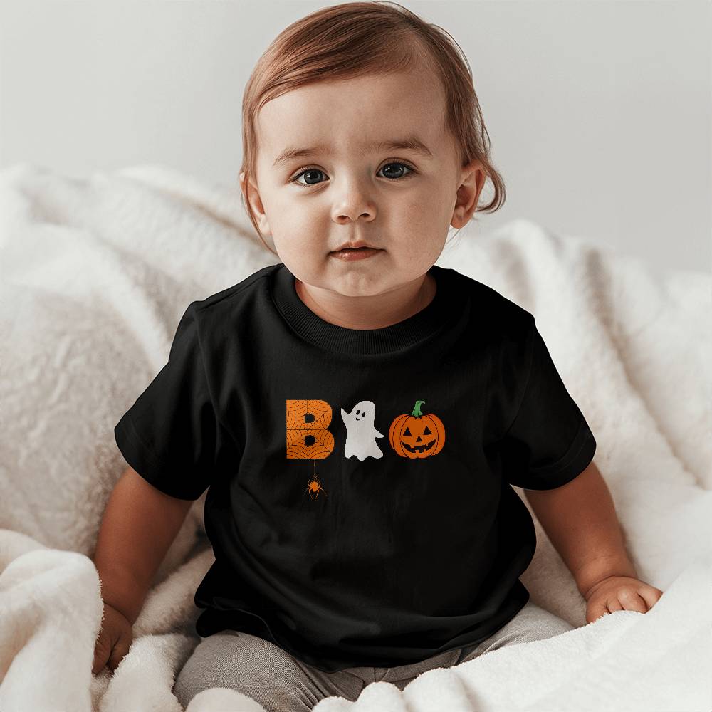 BOO Halloween Tee for Baby