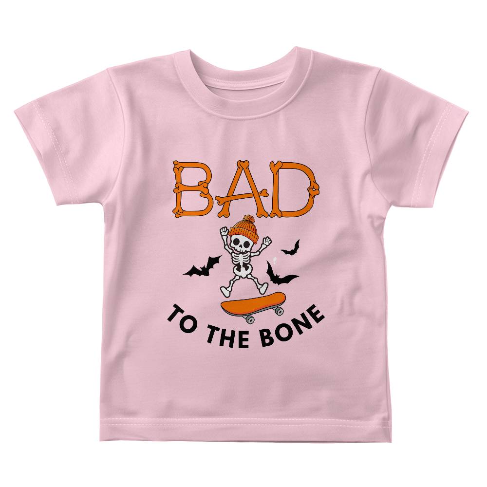 Bad to the Bone Halloween Tee for Baby