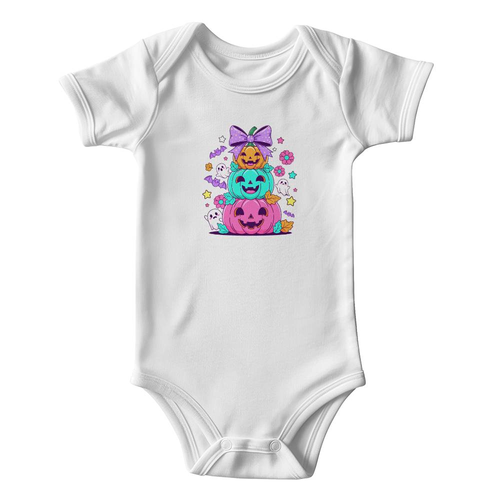 Pumpkin Stack - Halloween Onesie